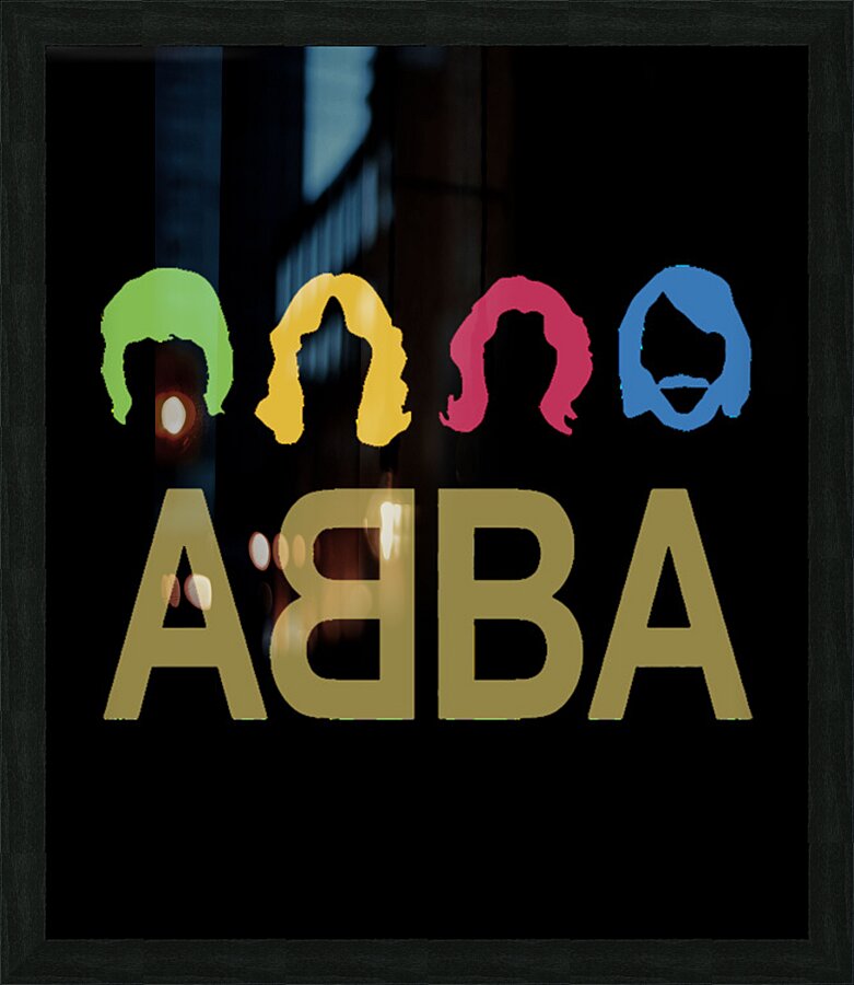 ABBA 44 Picture Frame print