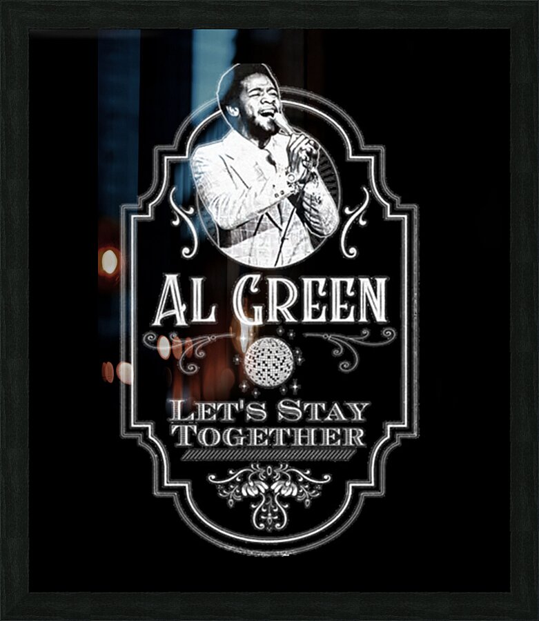 Al Green 27 Picture Frame print