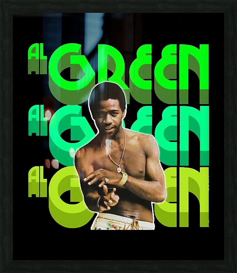 Al Green 33 Picture Frame print
