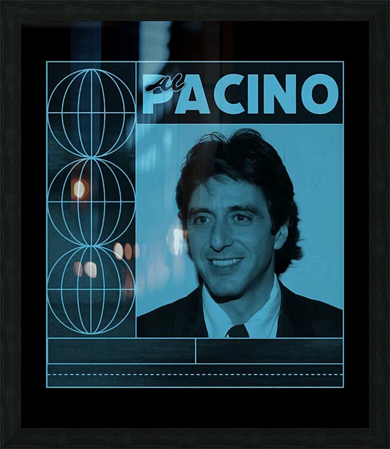 Al Pacino 2 Picture Frame print