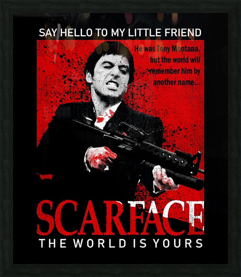 Al Pacino 7 Picture Frame print
