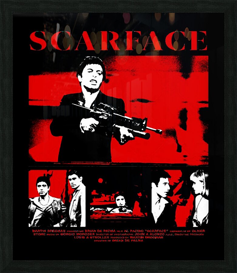 Al Pacino 13 Picture Frame print