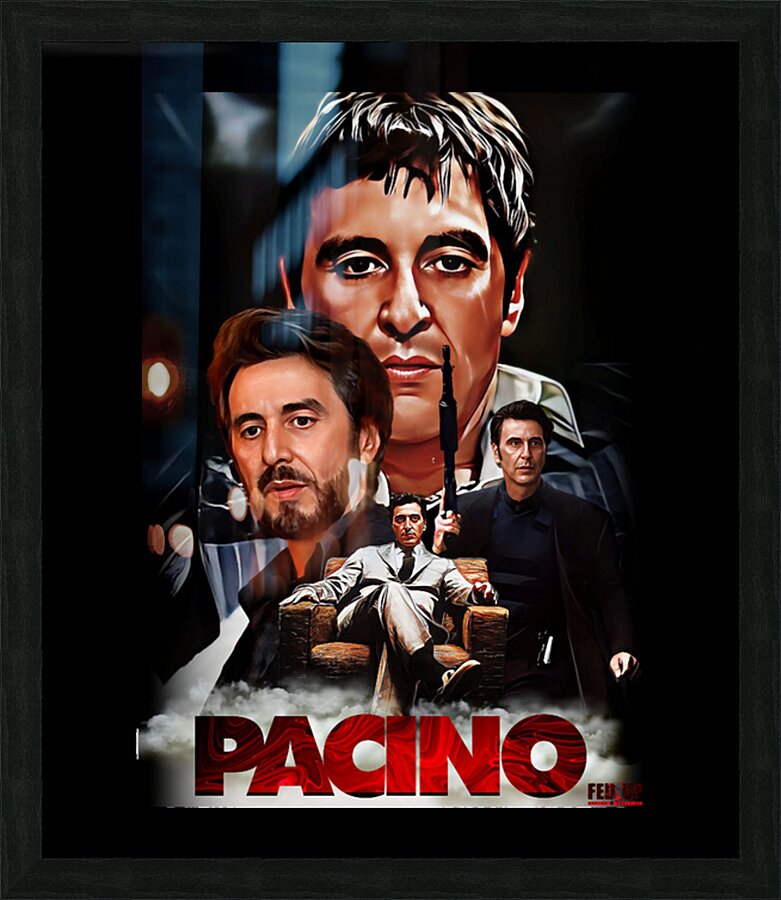 Al Pacino 21 Picture Frame print