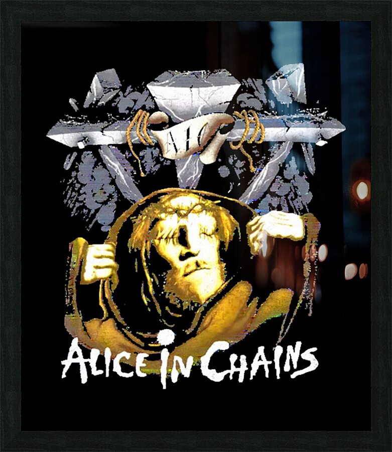 Alice In Chains 5 Picture Frame print