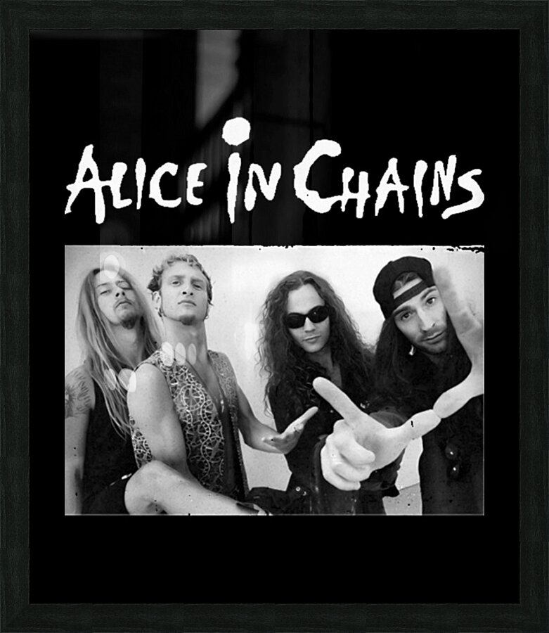 Alice In Chains 6 Picture Frame print