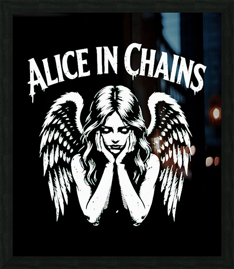 Alice In Chains 13 Picture Frame print