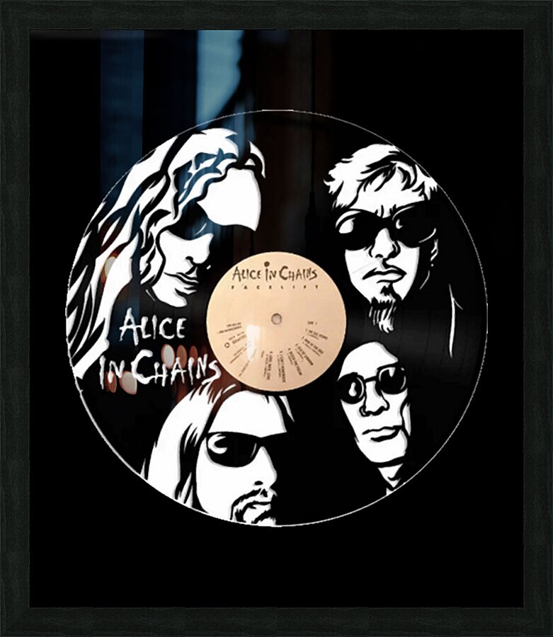 Alice In Chains 29 Picture Frame print