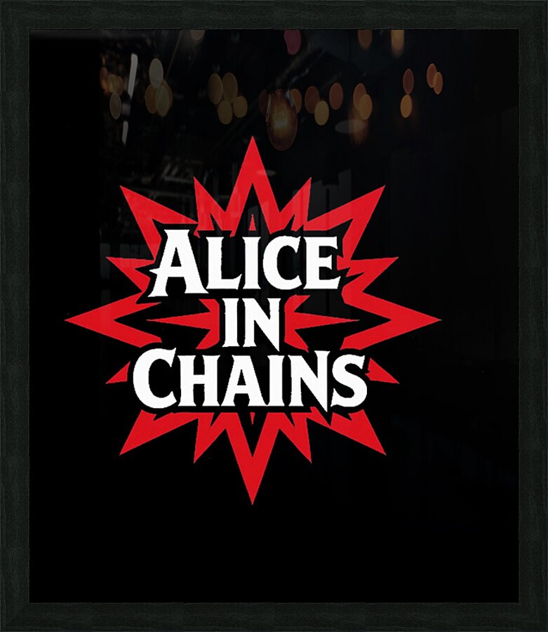 Alice In Chains 34 Picture Frame print