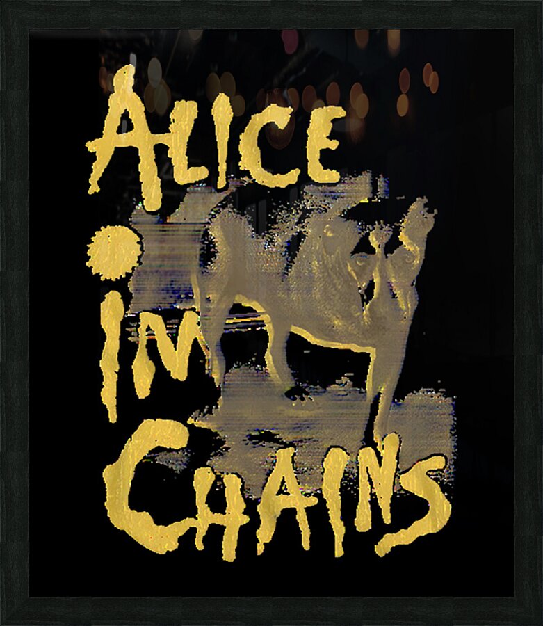Alice In Chains 37 Picture Frame print