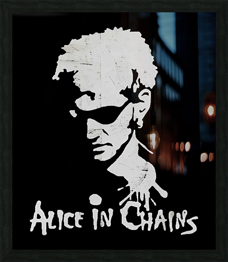 Alice In Chains 39 Picture Frame print