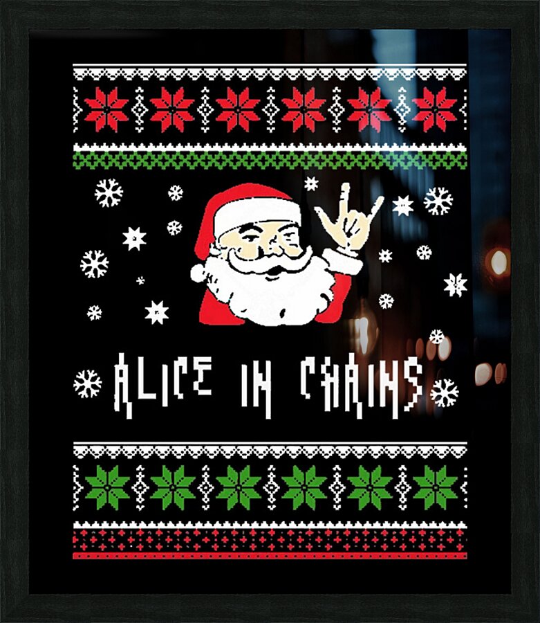 Alice In Chains 40 Picture Frame print