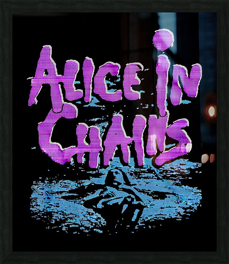 Alice In Chains 45 Picture Frame print