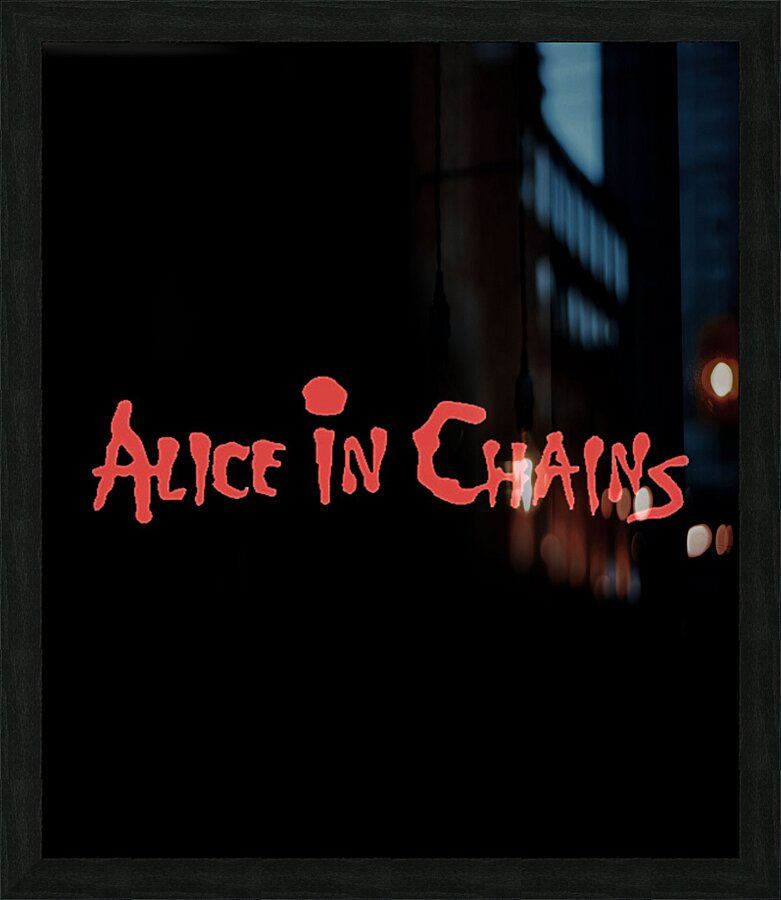 Alice In Chains 50 Picture Frame print