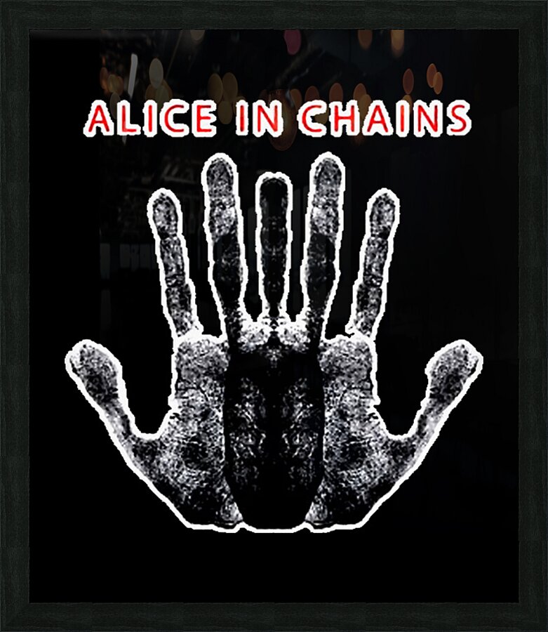 Alice In Chains 52 Picture Frame print