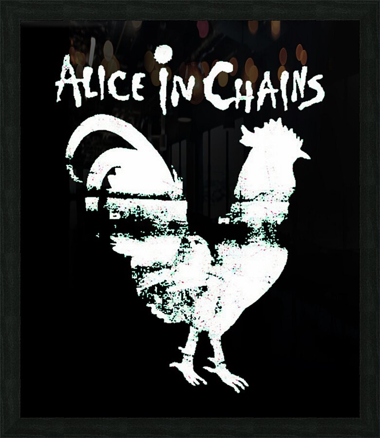 Alice In Chains 53 Picture Frame print