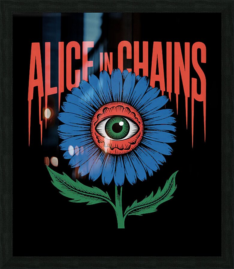 Alice In Chains 54 Picture Frame print