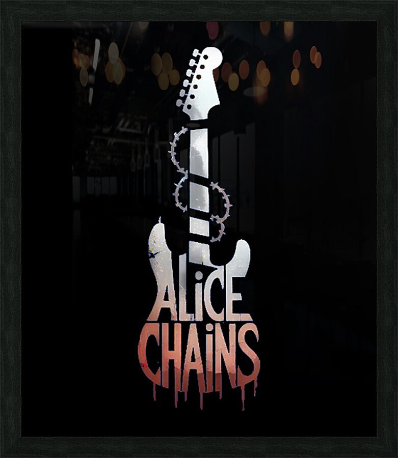 Alice In Chains 55 Picture Frame print
