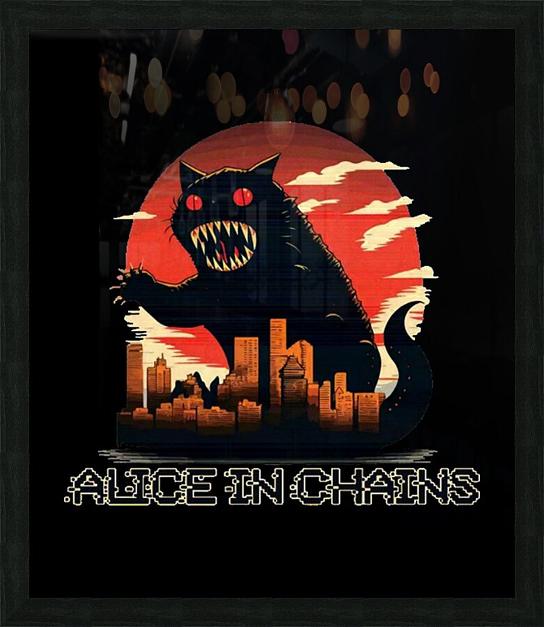 Alice In Chains 63 Picture Frame print