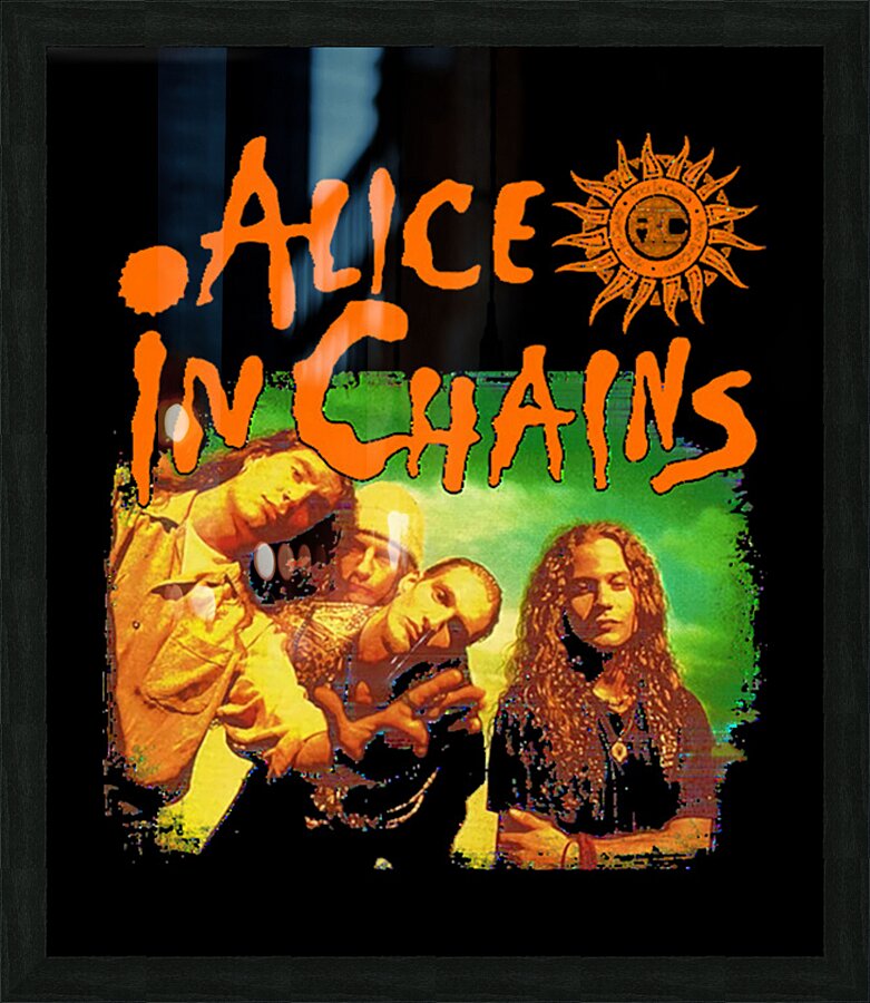 Alice In Chains 65 Picture Frame print