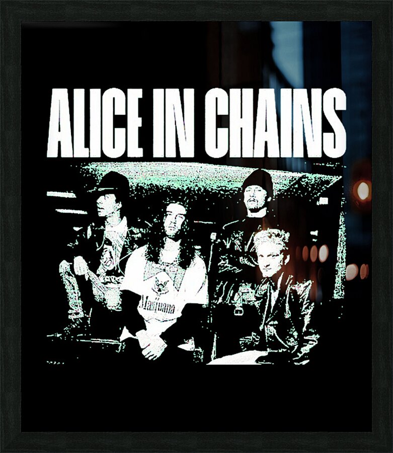 Alice In Chains 71 Picture Frame print