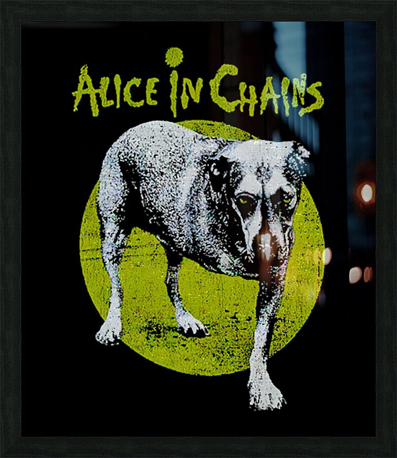 Alice In Chains 74 Picture Frame print