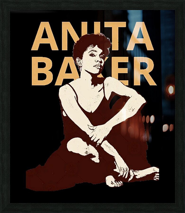 Anita Baker 13 Picture Frame print