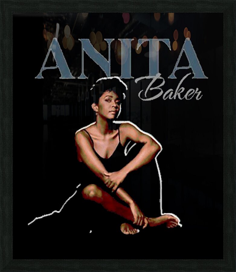Anita Baker 21 Picture Frame print