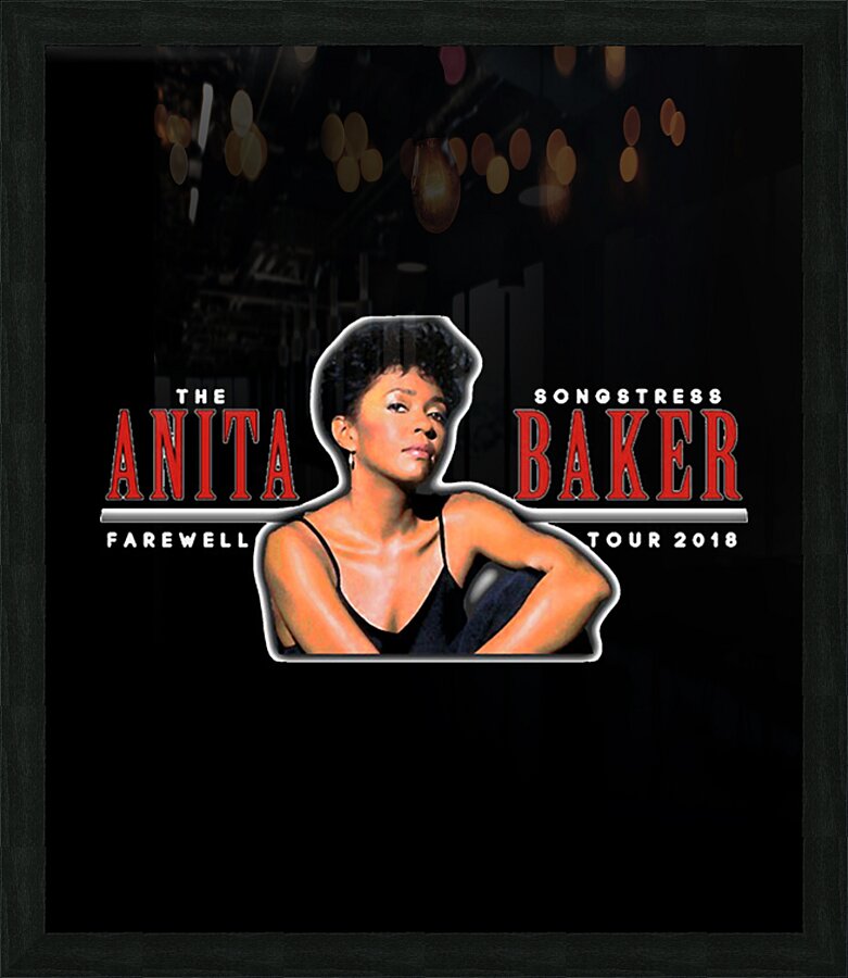Anita Baker 53 Picture Frame print