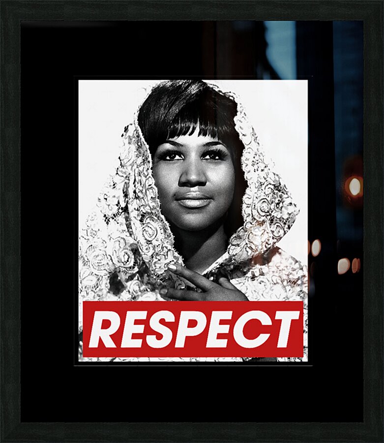 Aretha Franklin 21 Picture Frame print