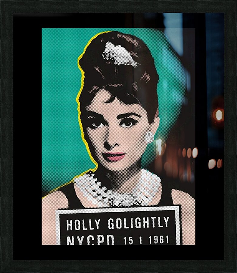 Audrey Hepburn 39 Picture Frame print