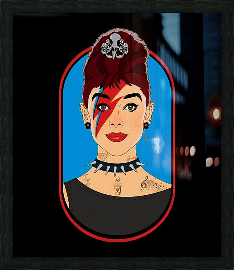 Audrey Hepburn 52 Picture Frame print