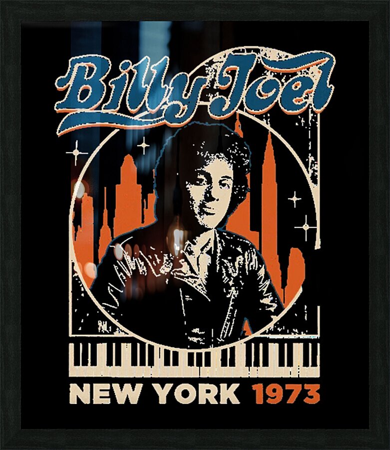 Billy Joel 1 Picture Frame print