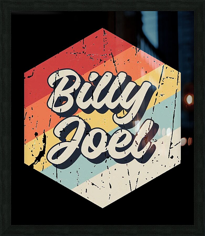 Billy Joel 5 Picture Frame print