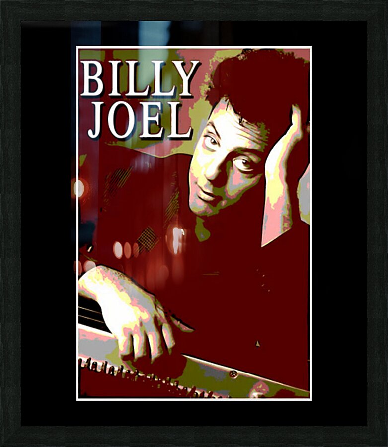 Billy Joel 12 Picture Frame print