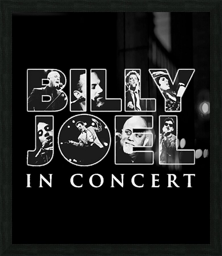 Billy Joel 14 Picture Frame print