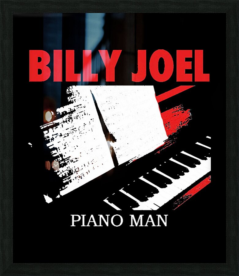 Billy Joel 16 Picture Frame print