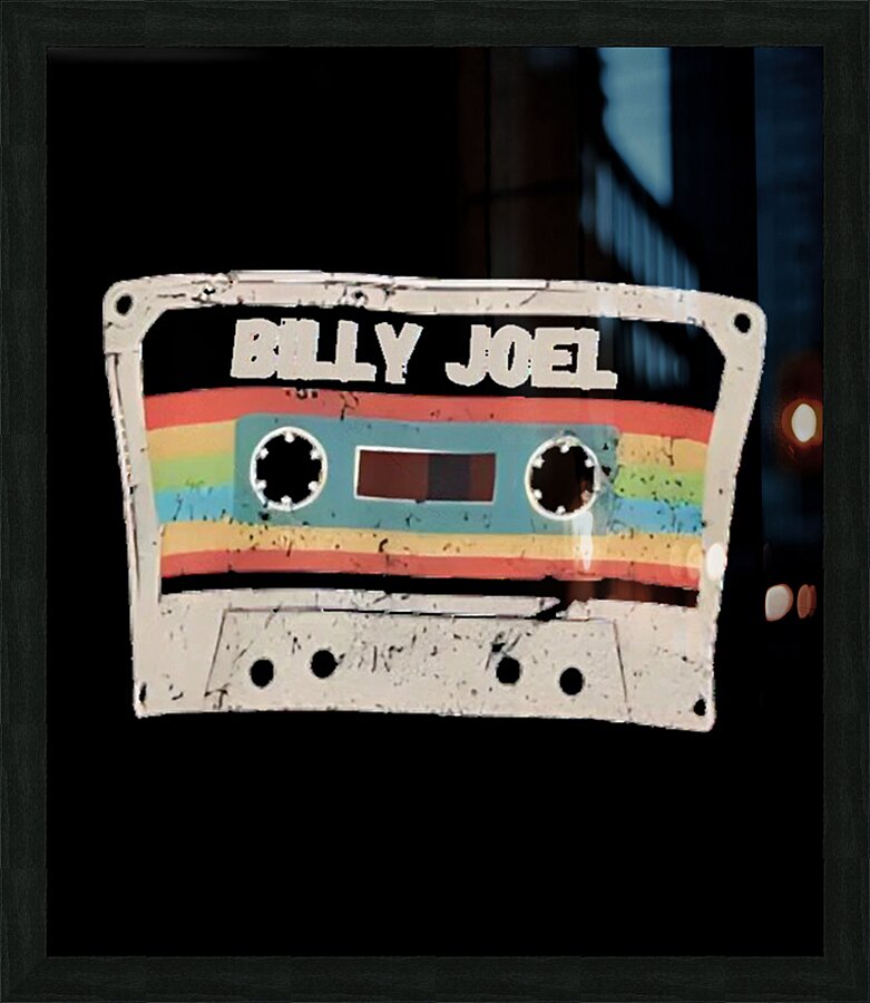 Billy Joel 21 Picture Frame print