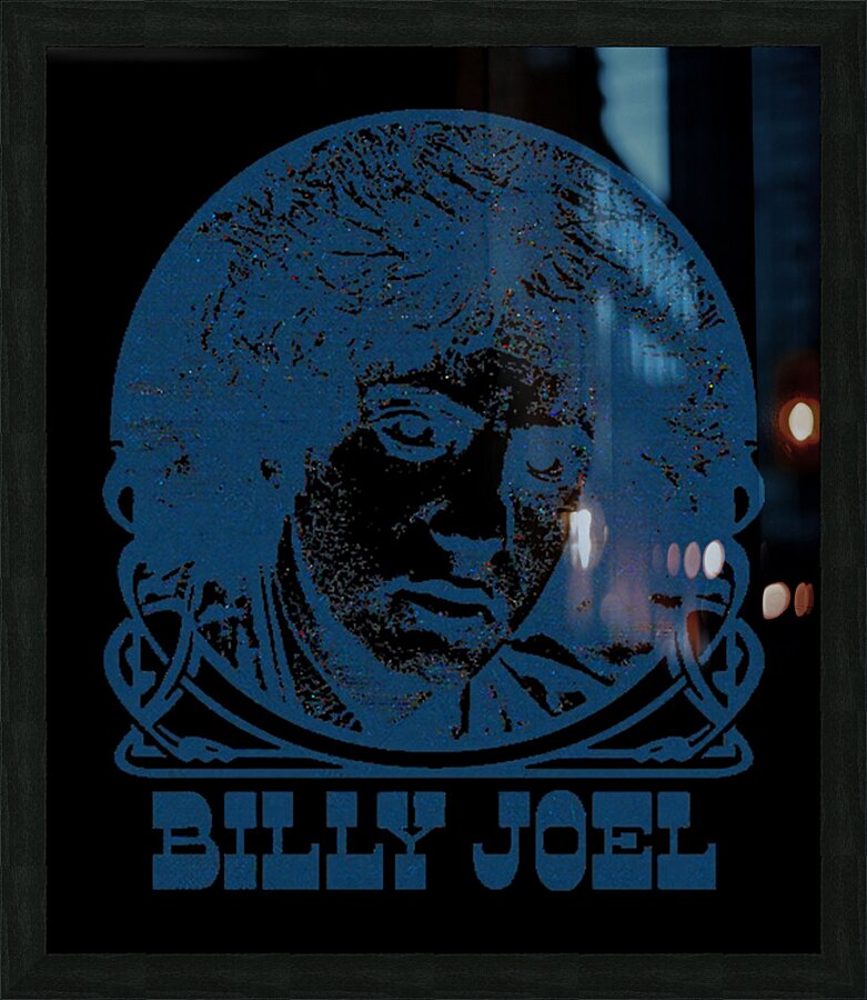 Billy Joel 23 Picture Frame print
