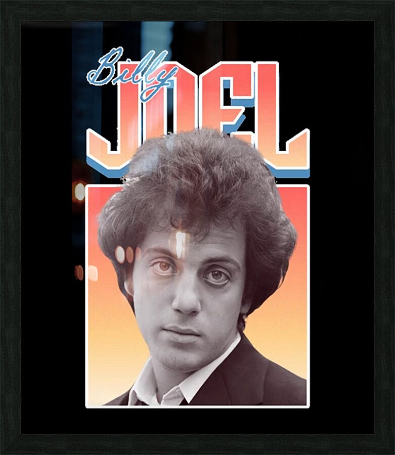 Billy Joel 25 Picture Frame print