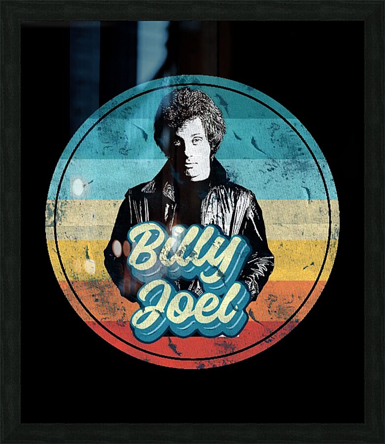 Billy Joel 27 Picture Frame print