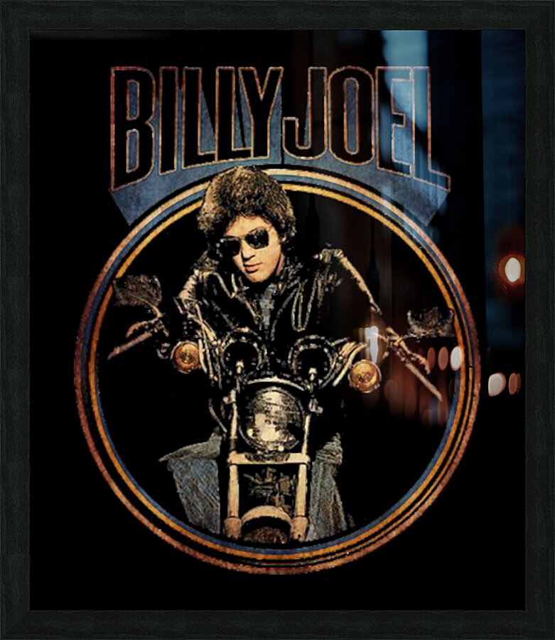 Billy Joel 28 Picture Frame print