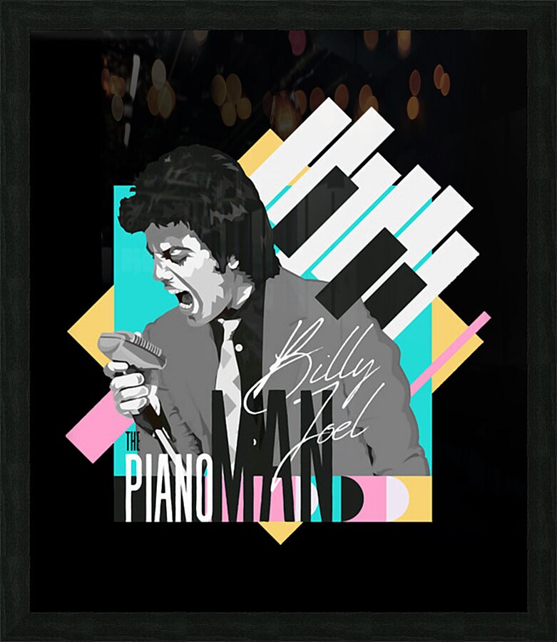 Billy Joel 29 Picture Frame print
