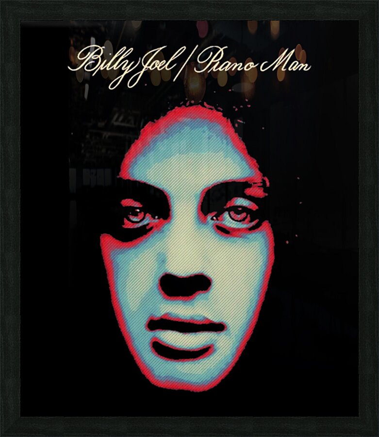Billy Joel 31 Picture Frame print