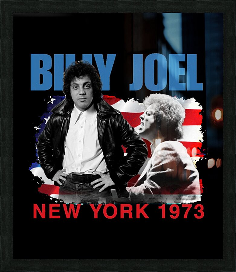 Billy Joel 33 Picture Frame print