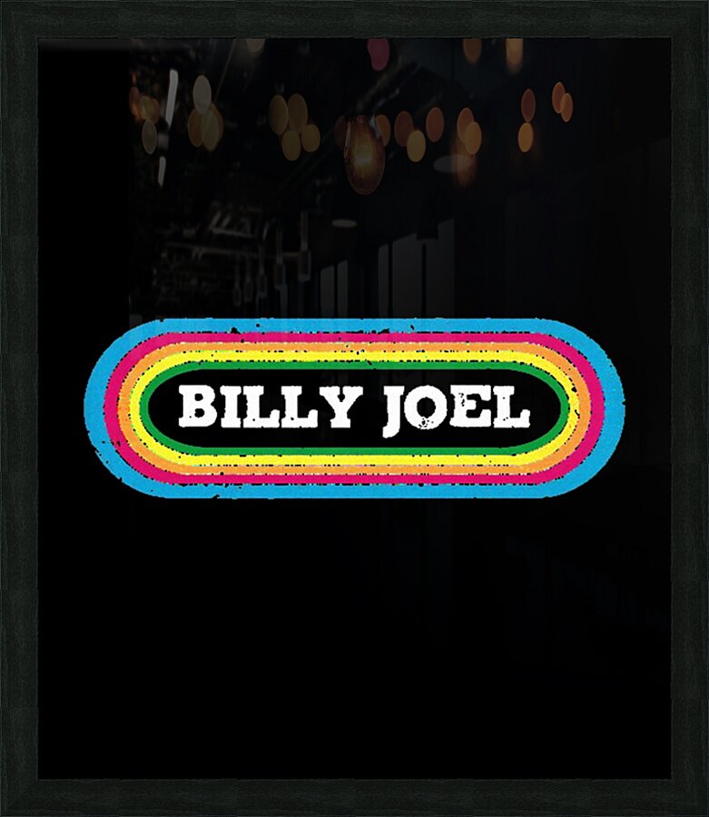 Billy Joel 41 Picture Frame print