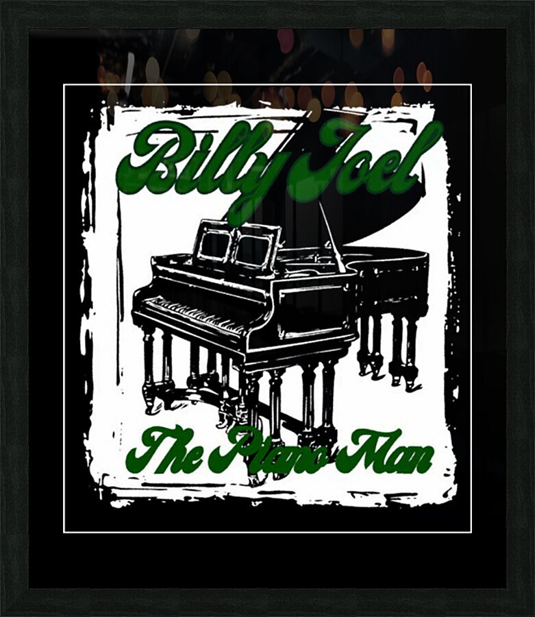 Billy Joel 43 Picture Frame print