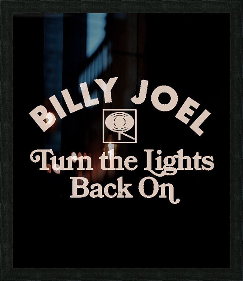 Billy Joel 44 Picture Frame print