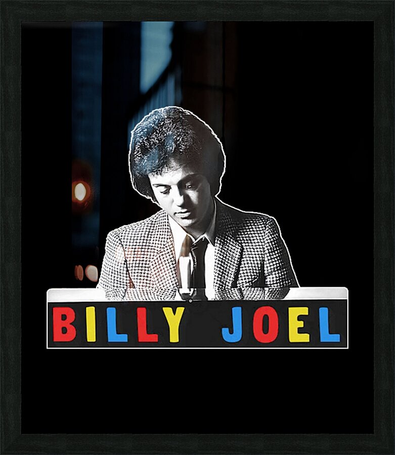 Billy Joel 45 Picture Frame print