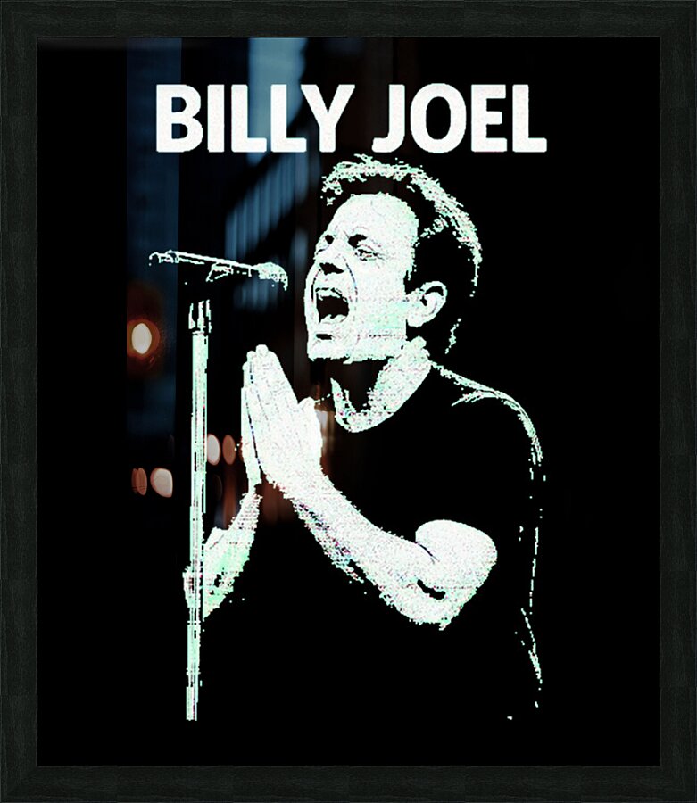 Billy Joel 46 Picture Frame print