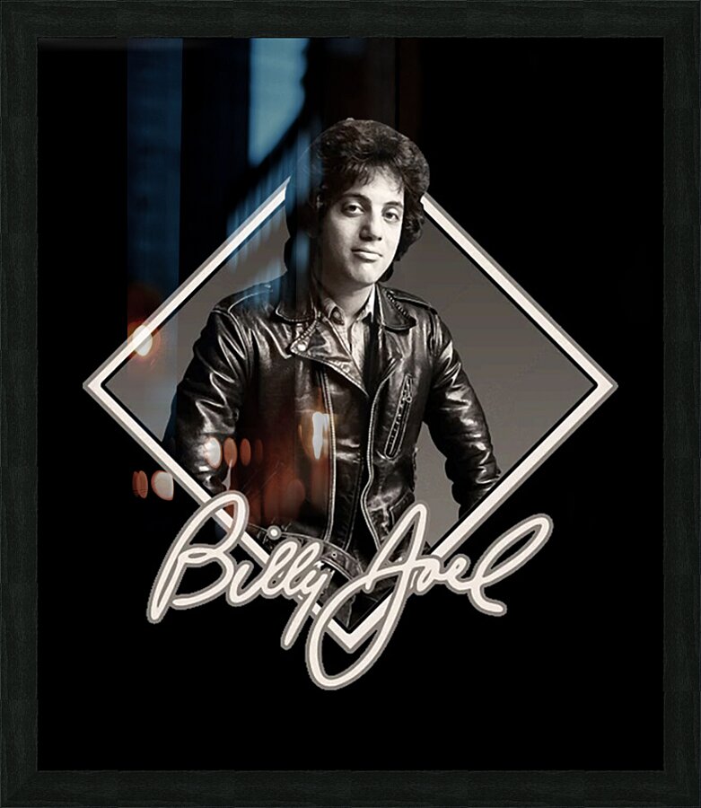 Billy Joel 47 Picture Frame print
